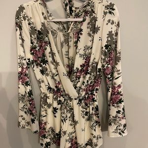 Floral romper